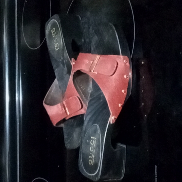 Gucci clog sandles authentic vintage - Picture 2 of 6